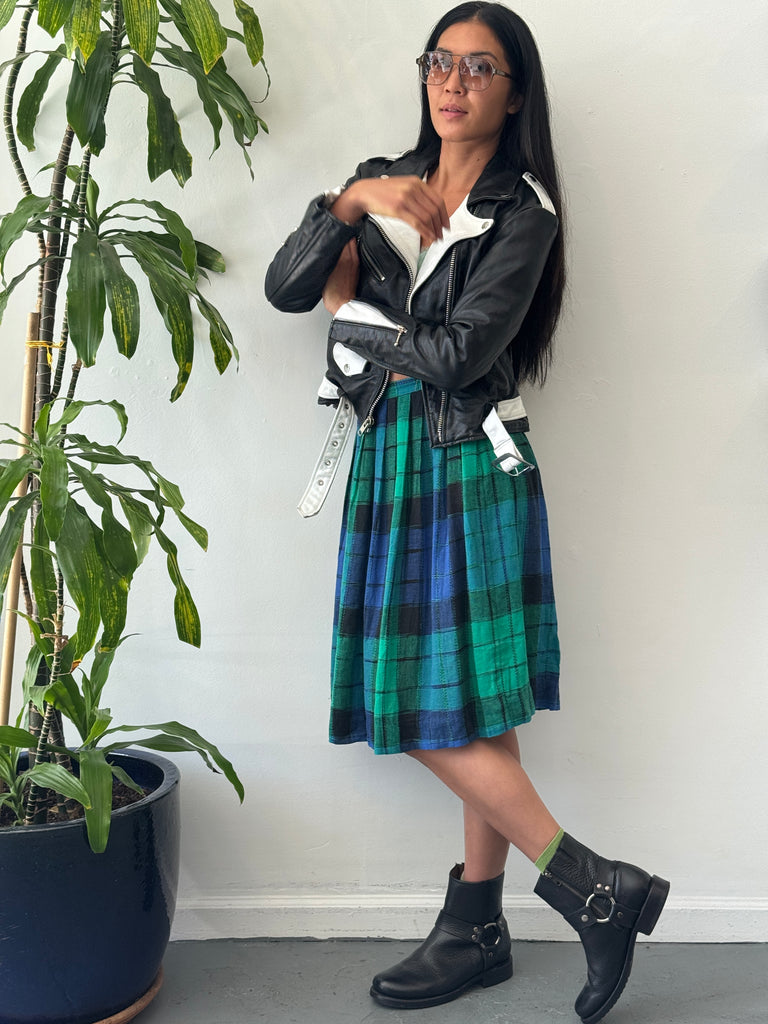 2 toned moto jacket