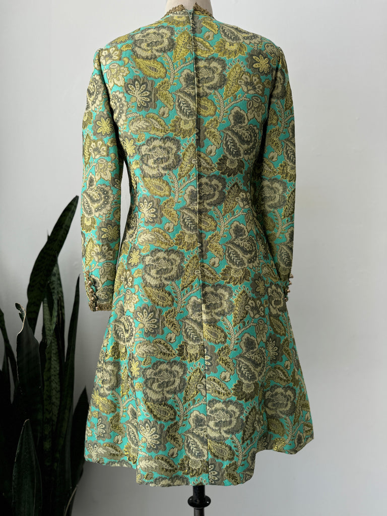 Vintage brocade dress