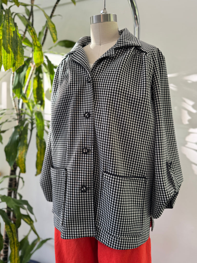 Vintage gingham jacket