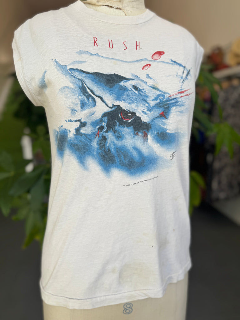 Vintage 1984 RUSH tour t shirt “Grace Under Pressure”