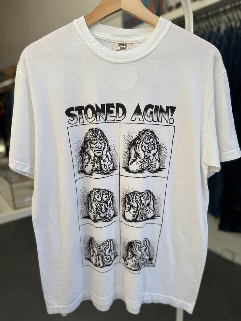 R crumb stoned again T shirt