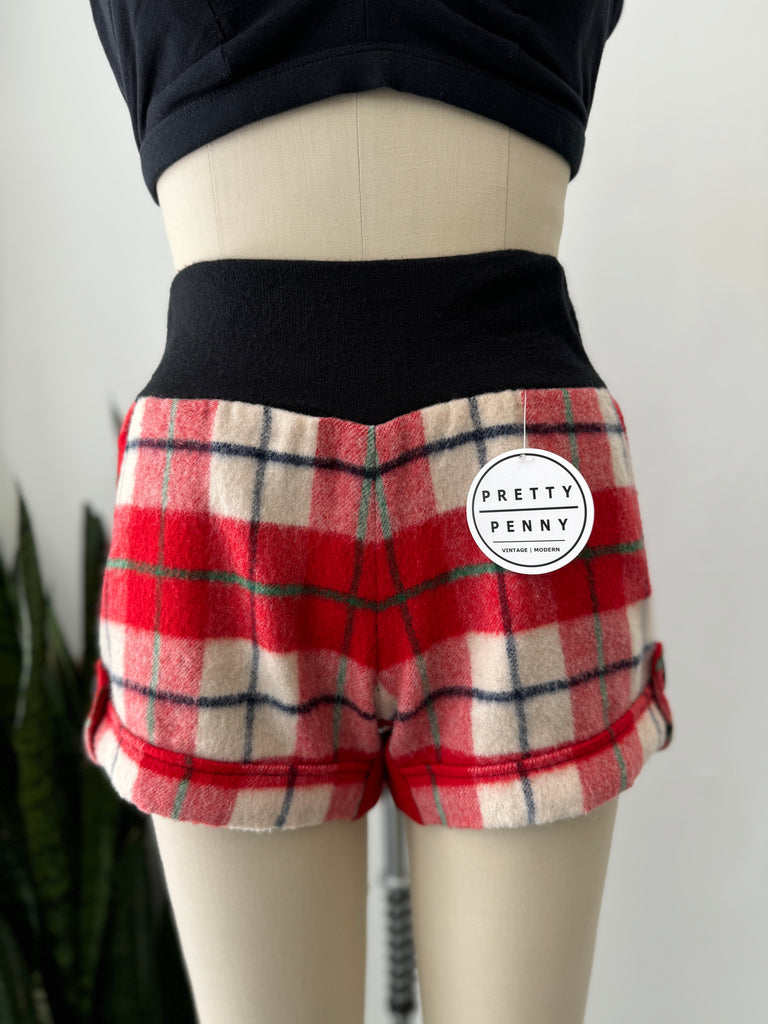Designer D & G plaid shorts