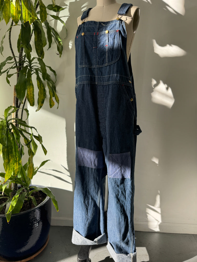 Vintage Union made denim overalls