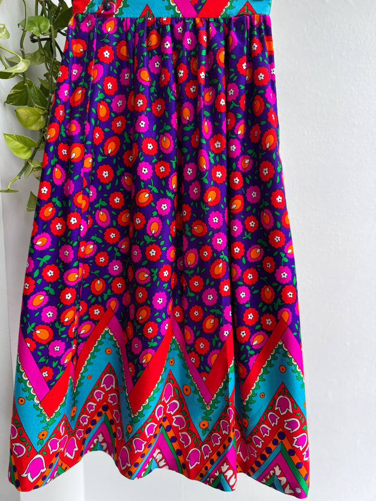 Vintage 1970’s skirt high waist “24”
