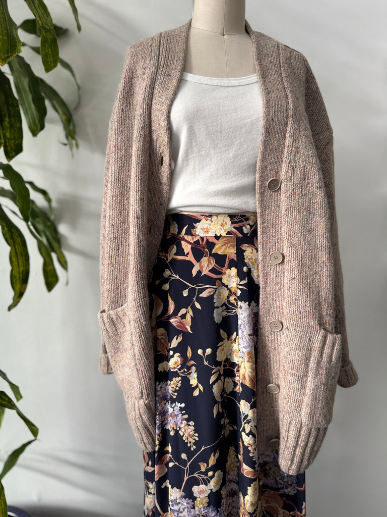 COS oversized cardigan sweater