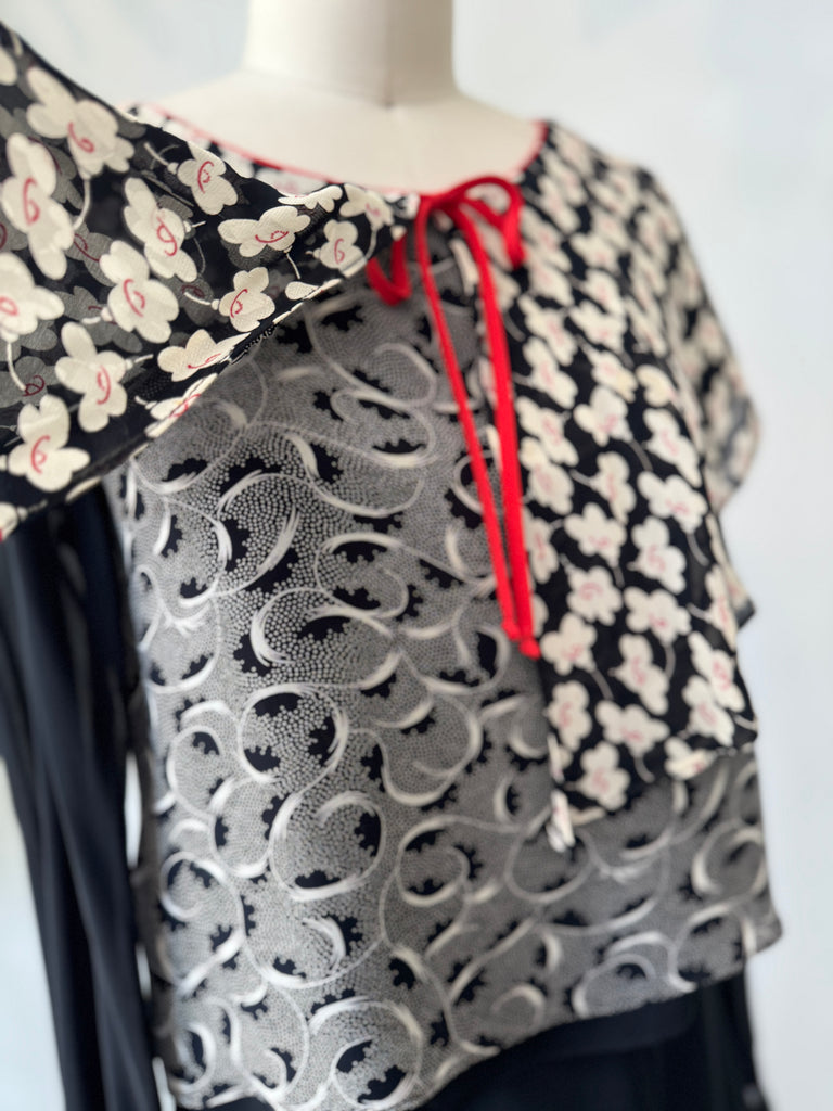 Vintage platinum Dorothy Schoelen top