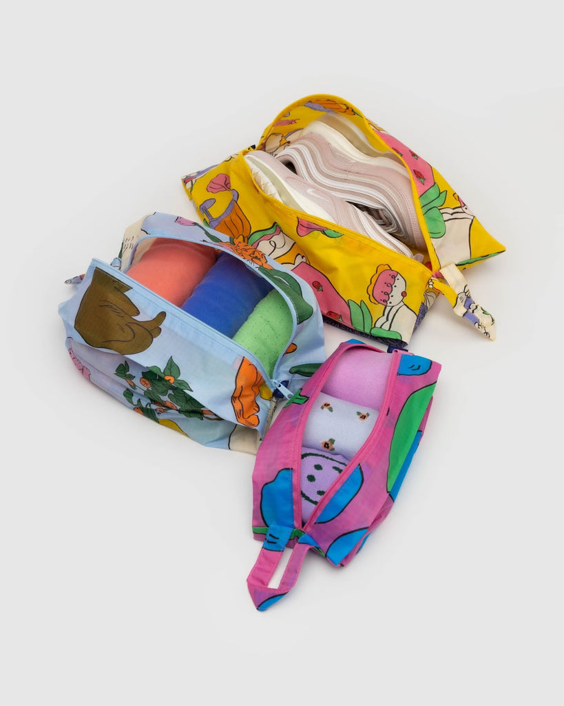 Baggu | 3d zip set | still life