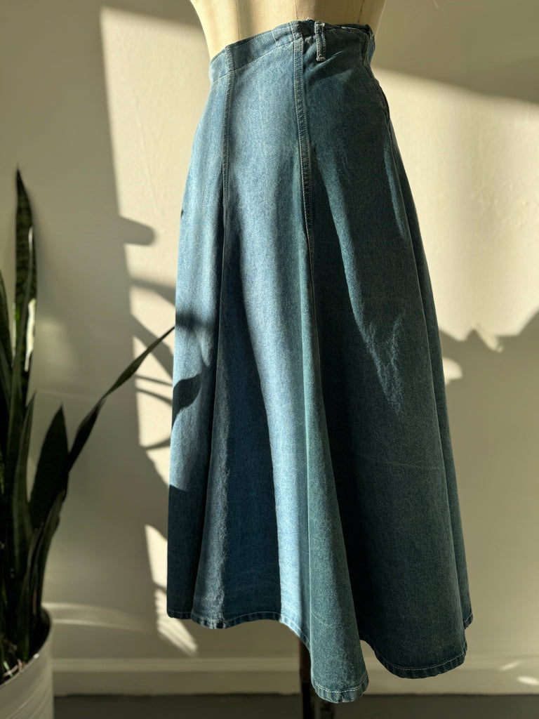 Vintage Liz Wear denim skirt