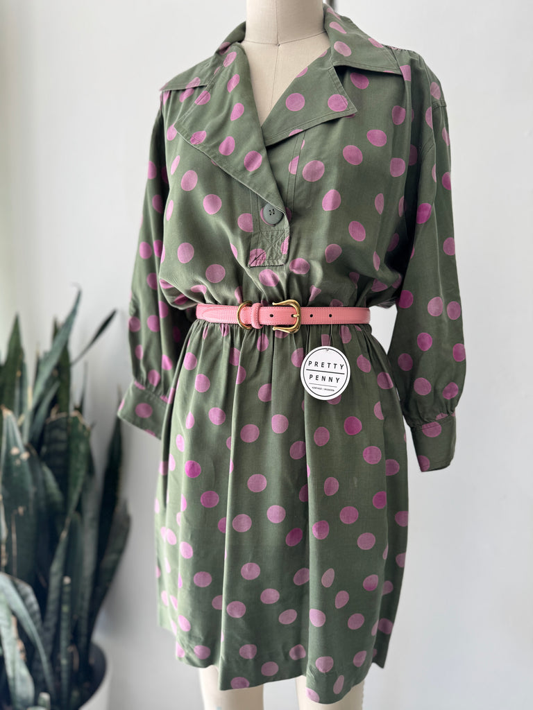 Vintage designer Saint Laurent dress