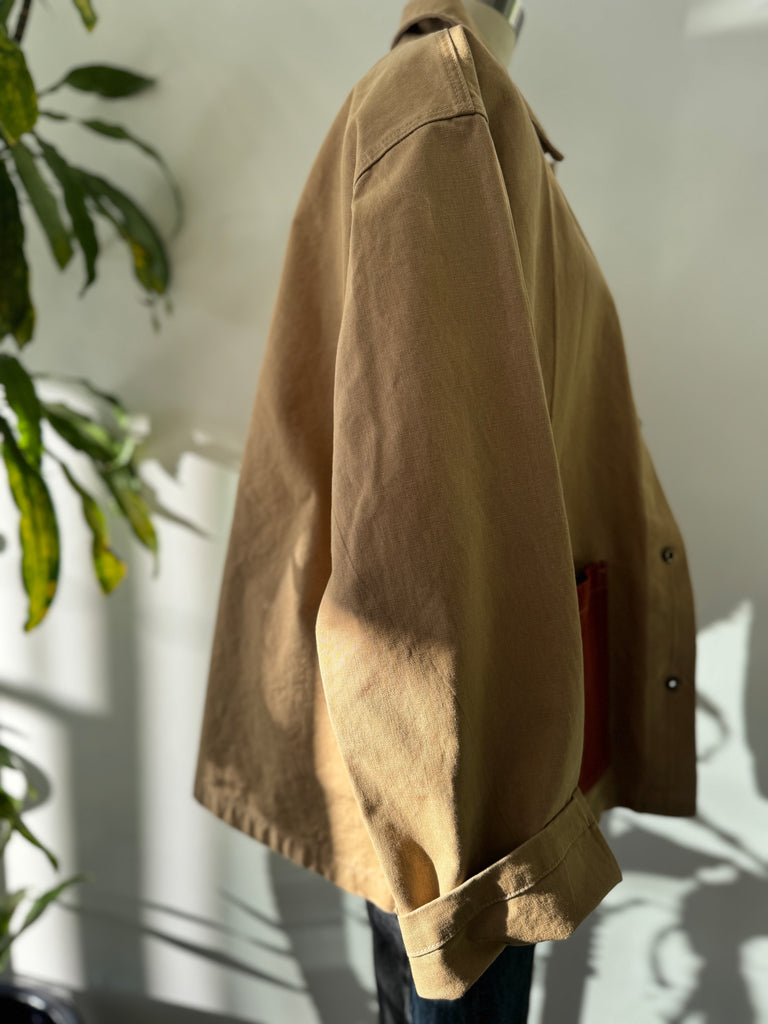 Handmade patchwork chore coat