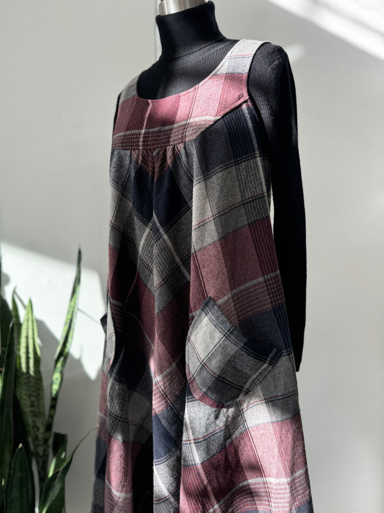 Vintage plaid Dress