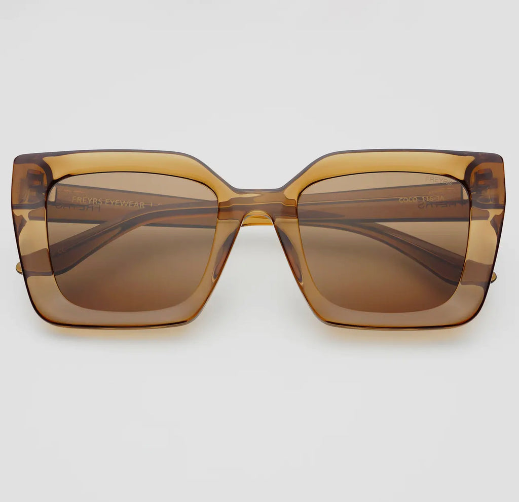 FREYRS coco acetate square sunglasses