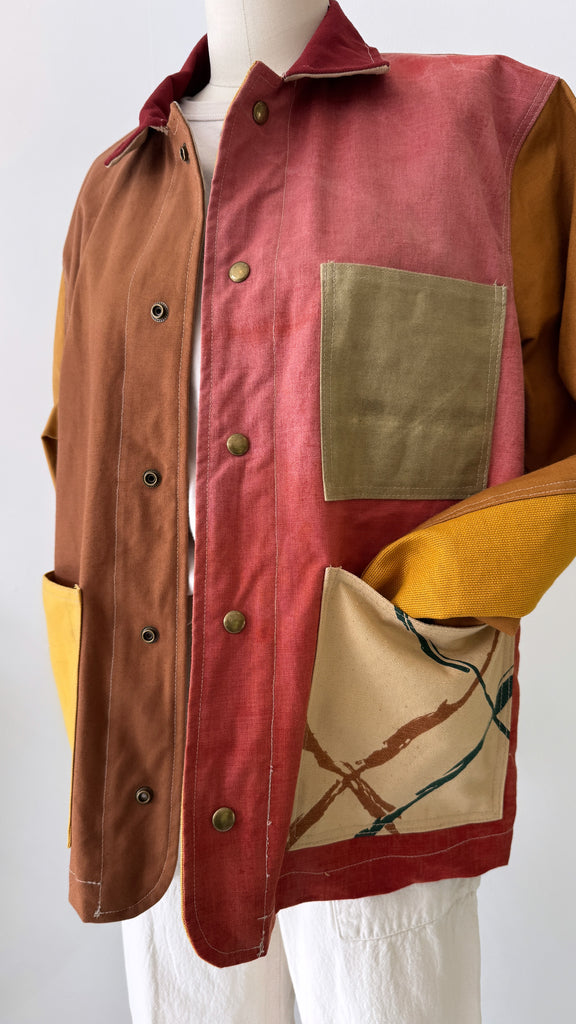 Handmade patchwork jacket