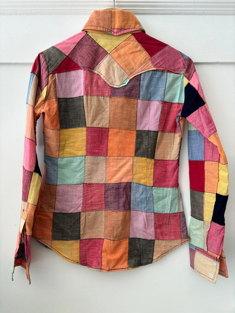 Vintage patchwork shirt