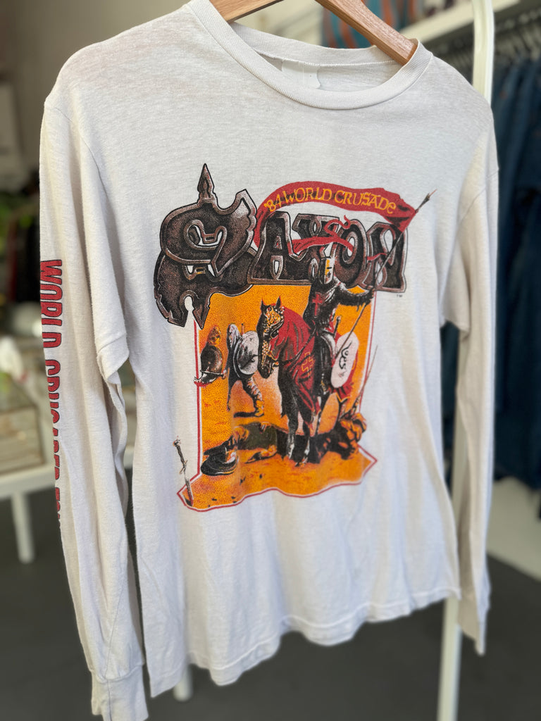1984 Saxon long sleeved t shirt