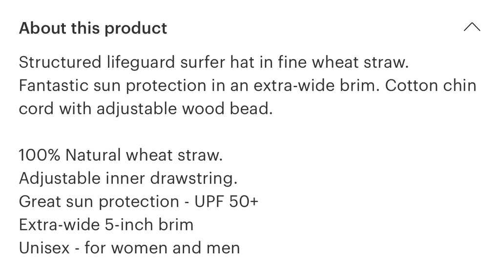 Summer lifeguard hat