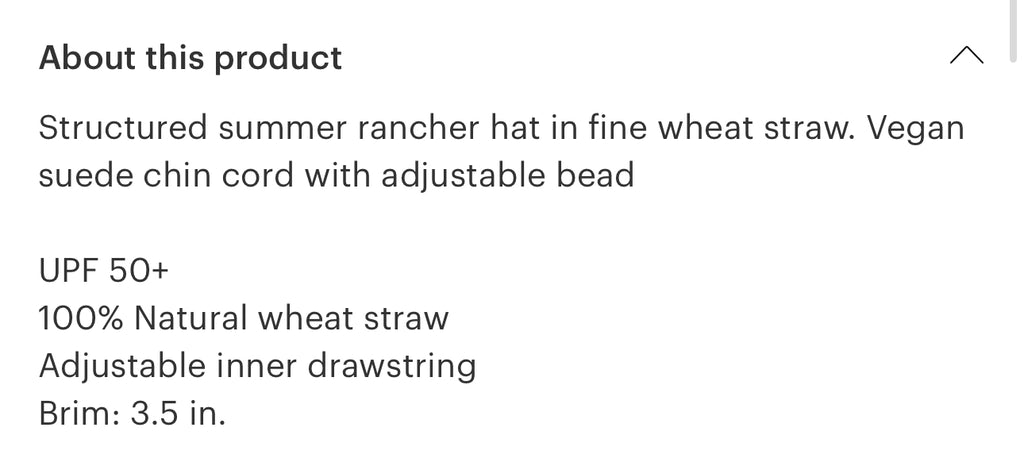 Sun hat