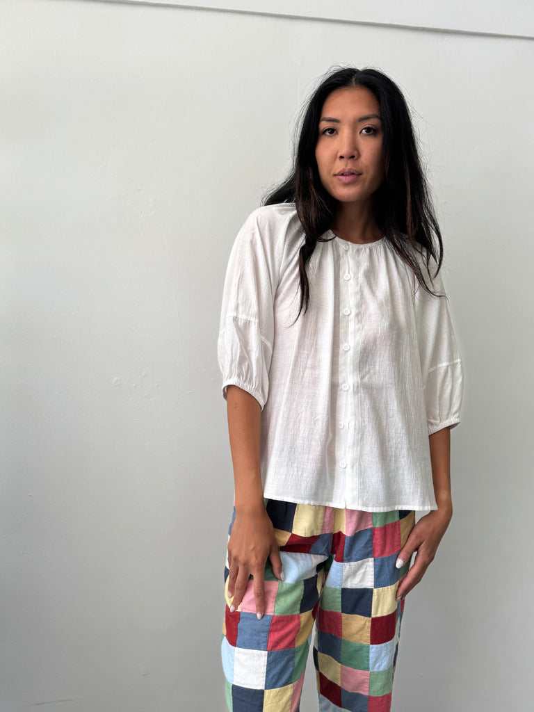 White spring/summer top