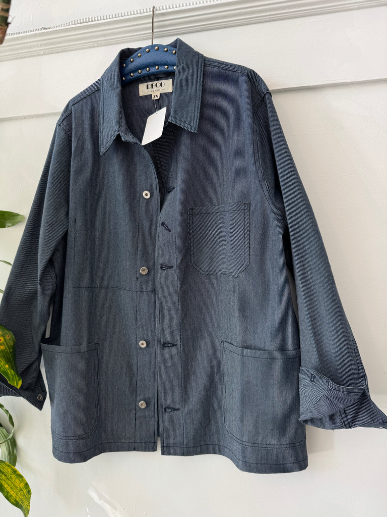DECO DENIM CHORE COAT