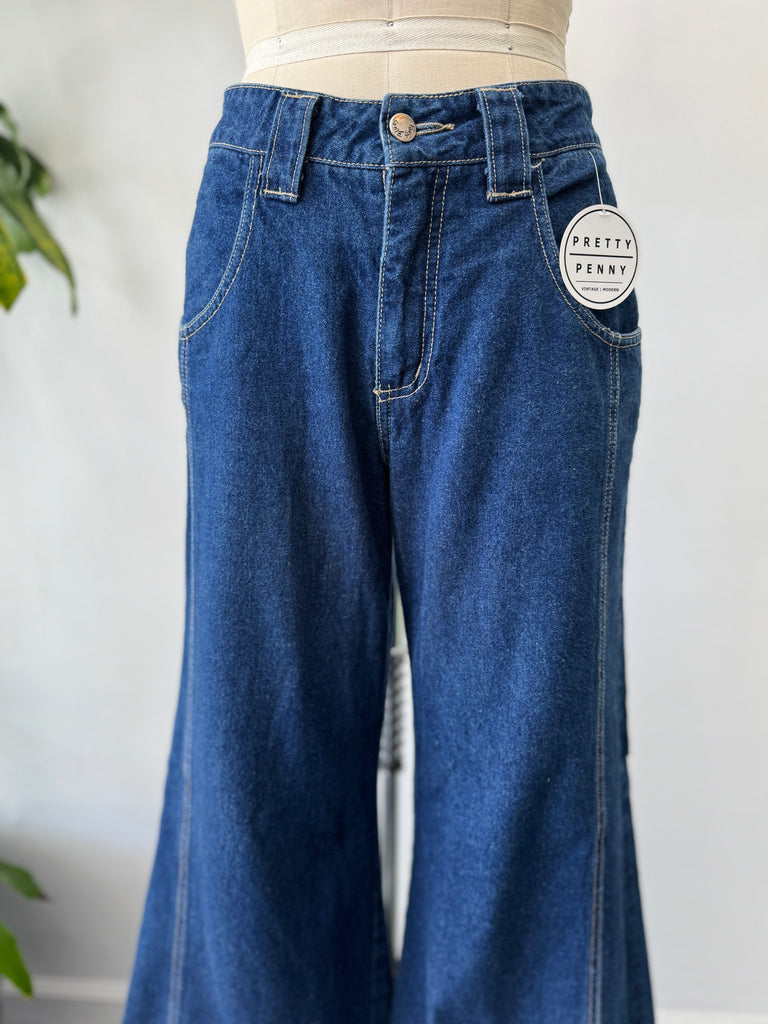 Vintage Paris Blues Experience wide legged pants “29/30”