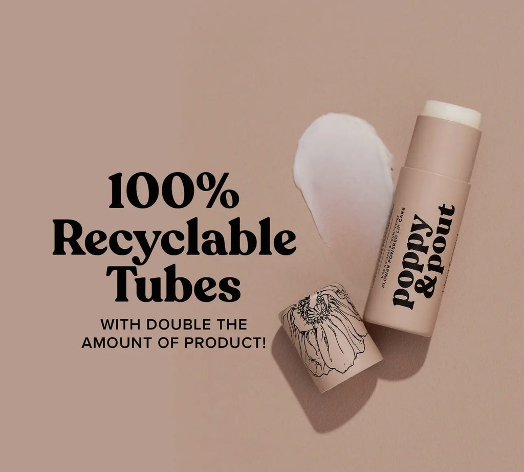 Poppy And Pout Lip Balm | Island Coconut