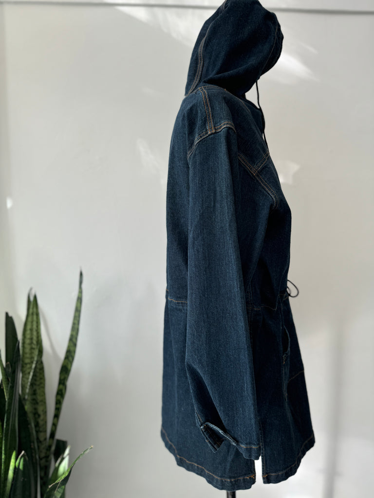 Denim Anorak Outerwear