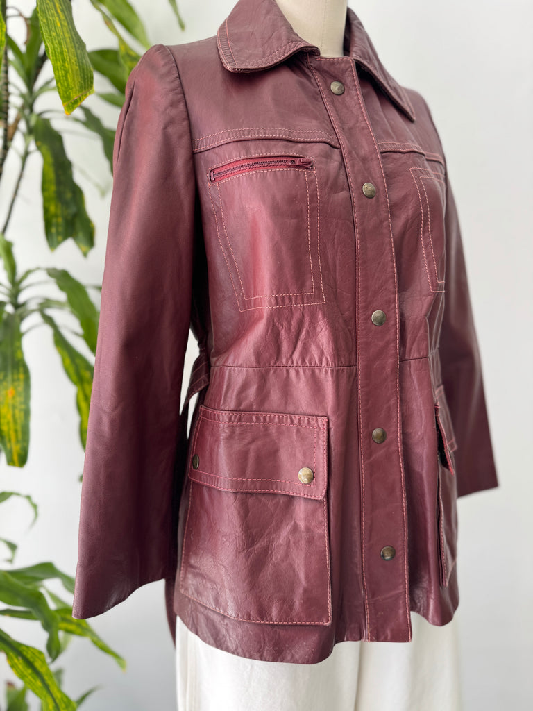 1970’s leather jacket