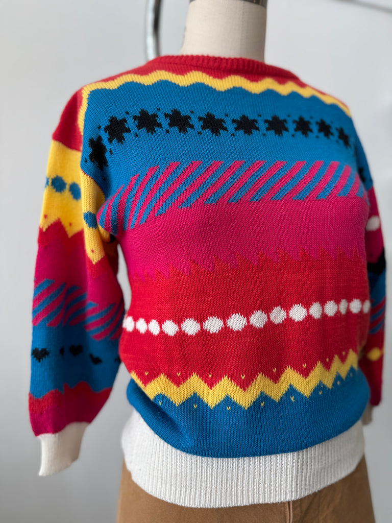 Vintage knit sweater