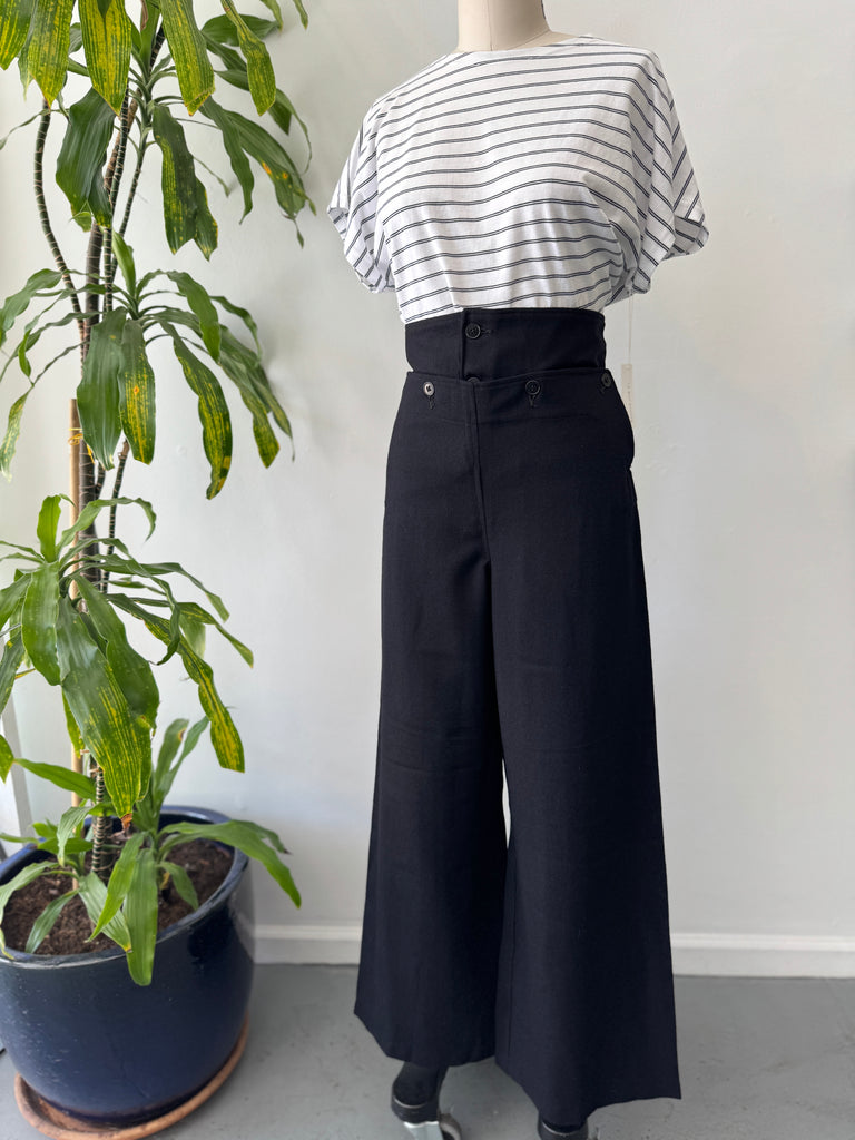 Vintage sailor pants highest waist “28”