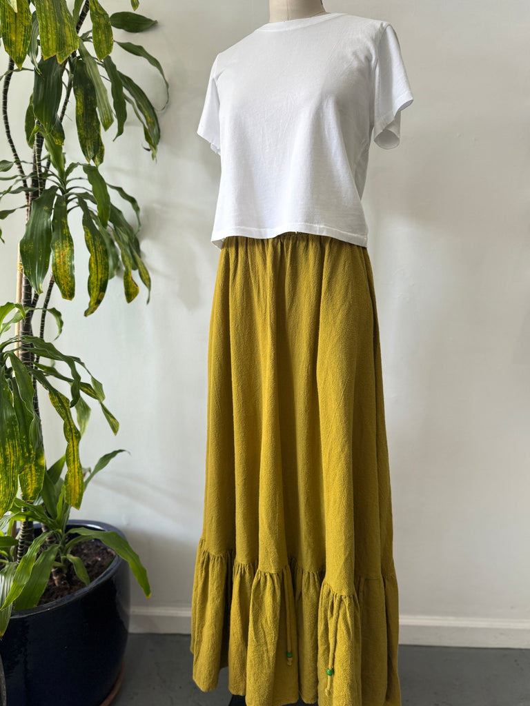 Over dyed Cotton skirt