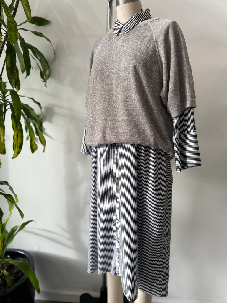 Vintage Heather gray raglan sweatshirt