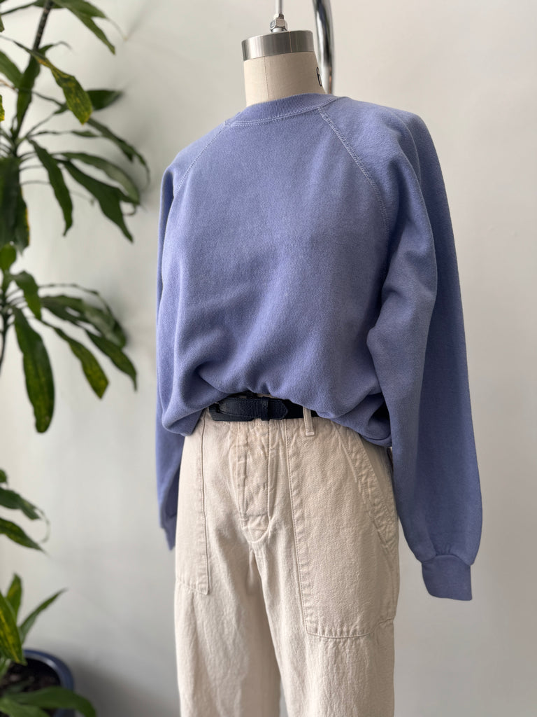 Vintage lavender raglan sweatshirt