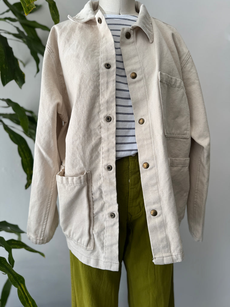 Handmade Canvas chore coat