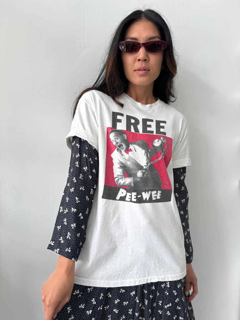 Vintage FREE PEE WEE T SHIRT