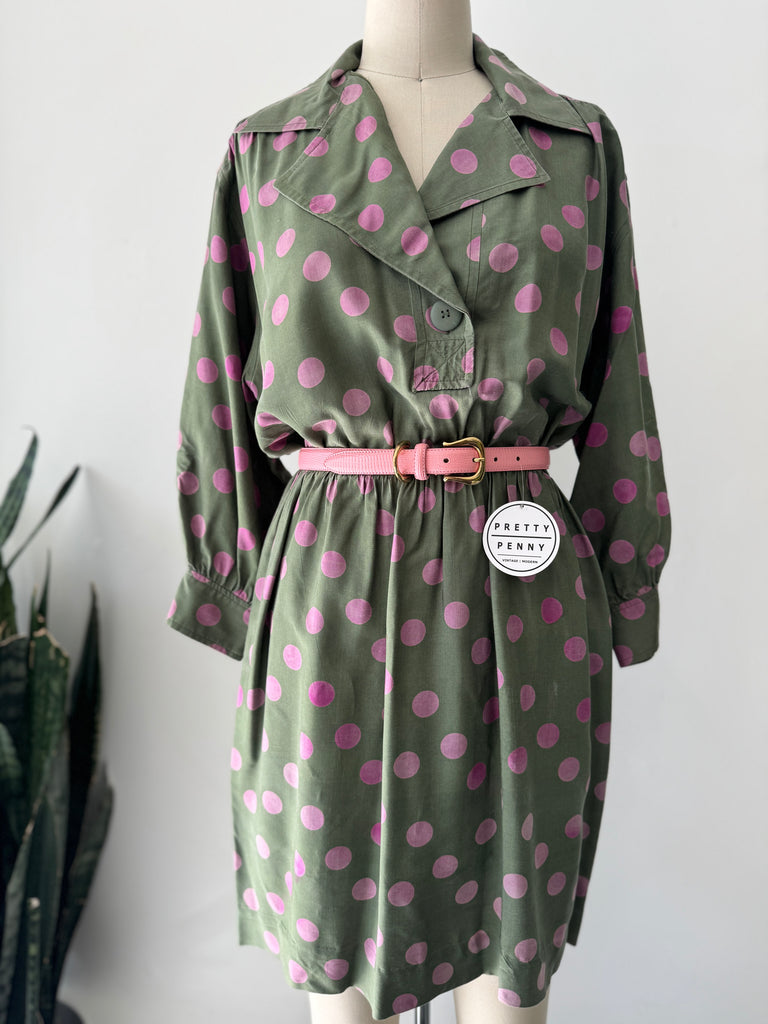 Vintage designer Saint Laurent dress