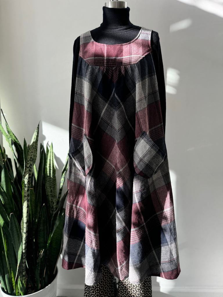 Vintage plaid Dress