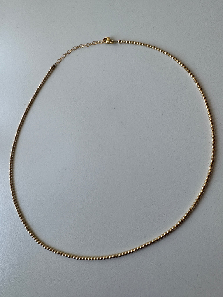 Gold filled beaded chain