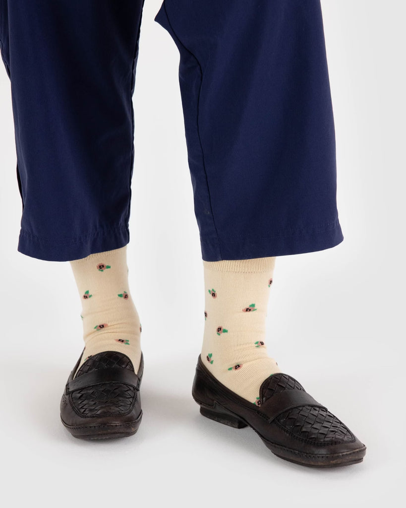 Baggu | socks | rosettes