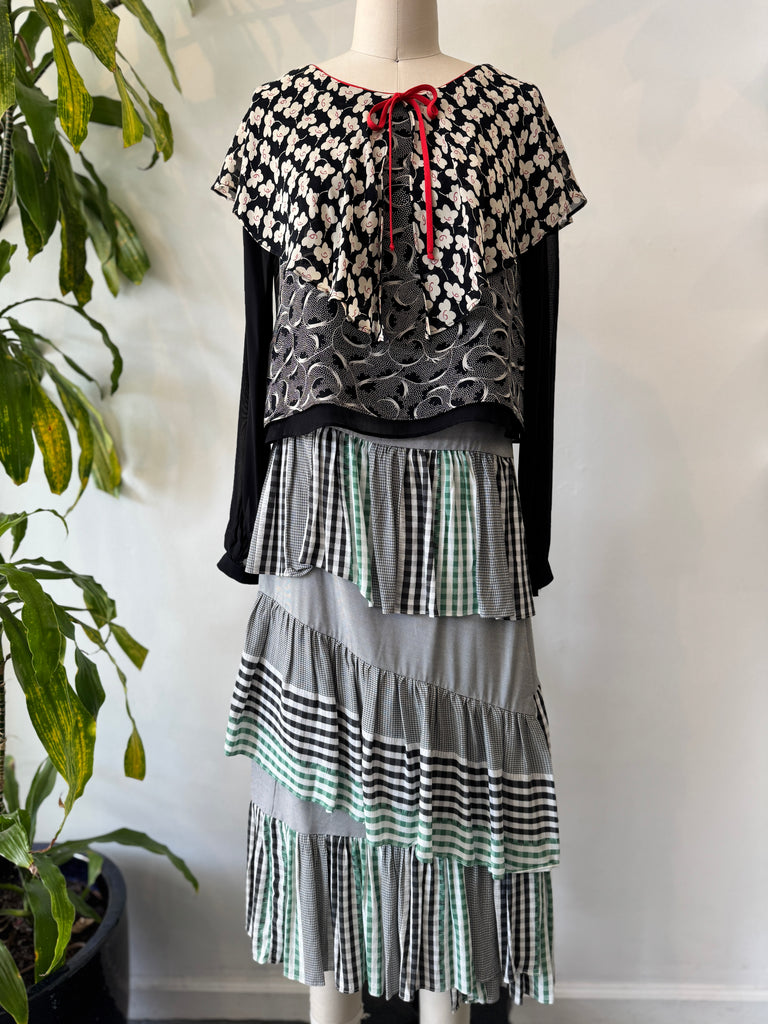 Vintage platinum Dorothy Schoelen top