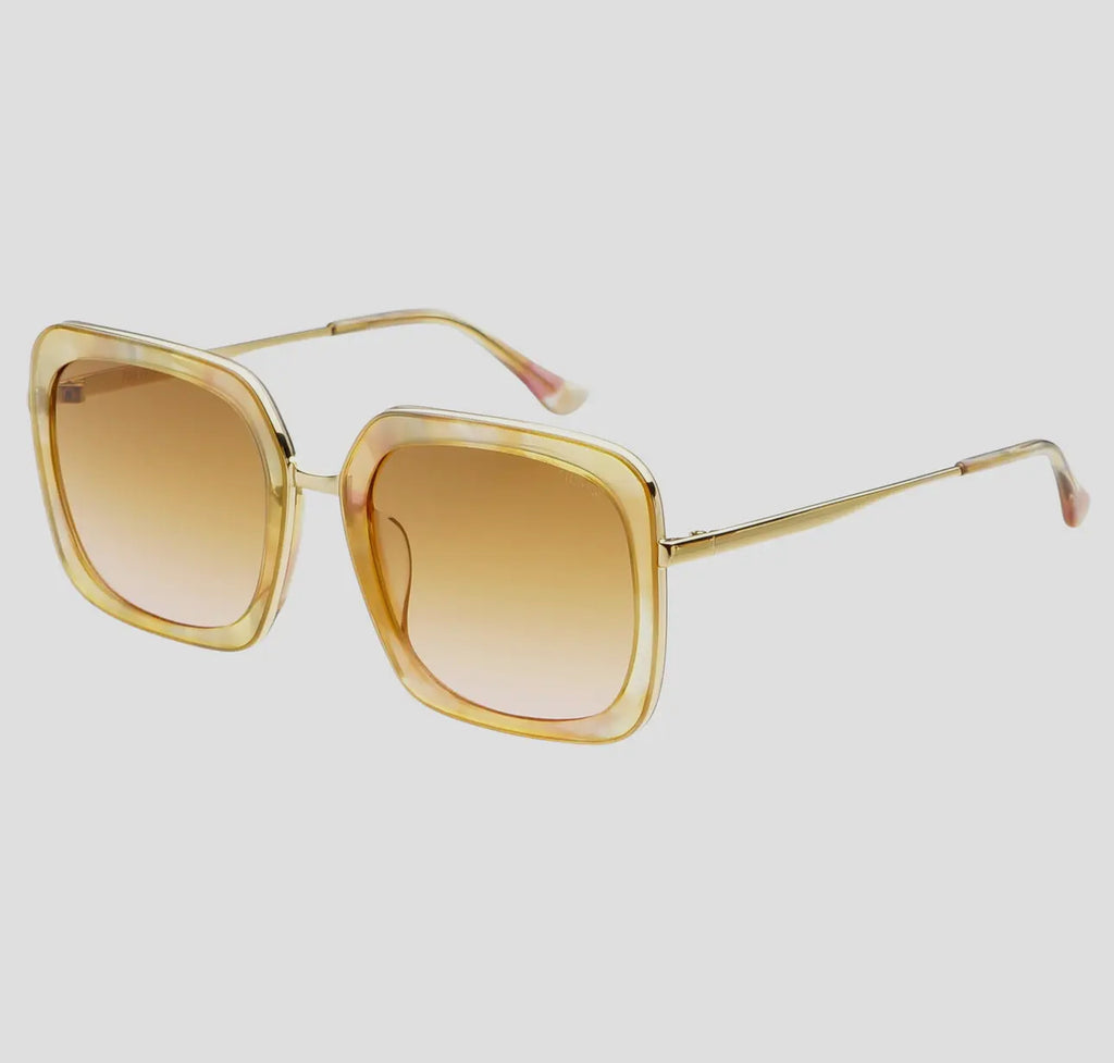 FREYRS ACETATE LULU SQUARE SUNGLASSES