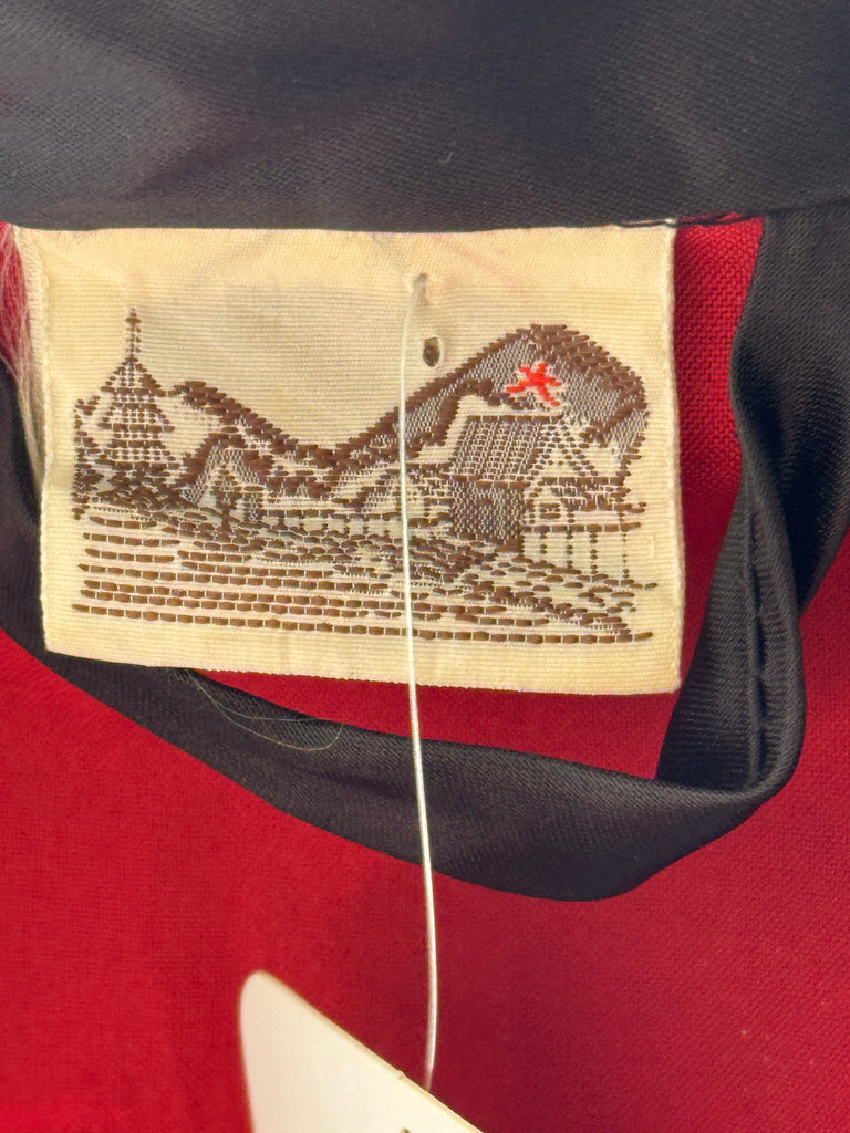 Embroidered dragon embroidered outerwear made in Japan