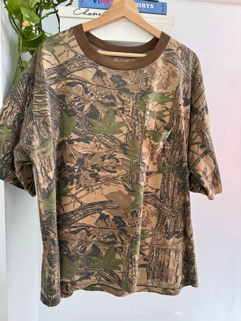 Vintage camo t shirt