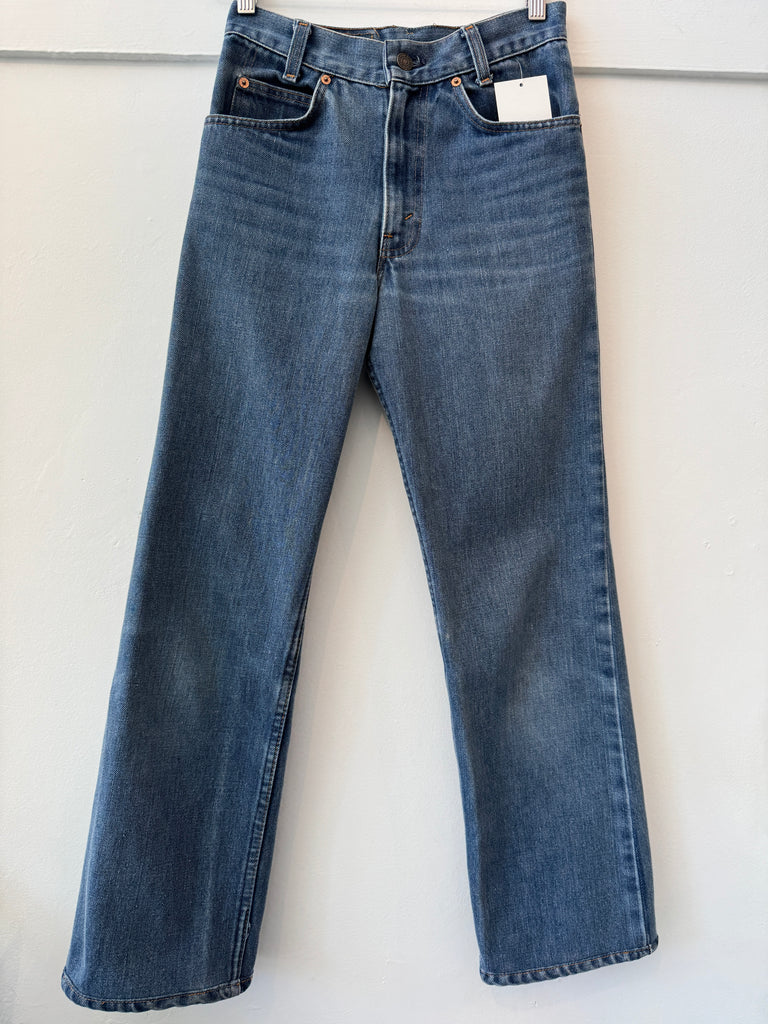 Orange Tab denim Levi’s waist “27/28”