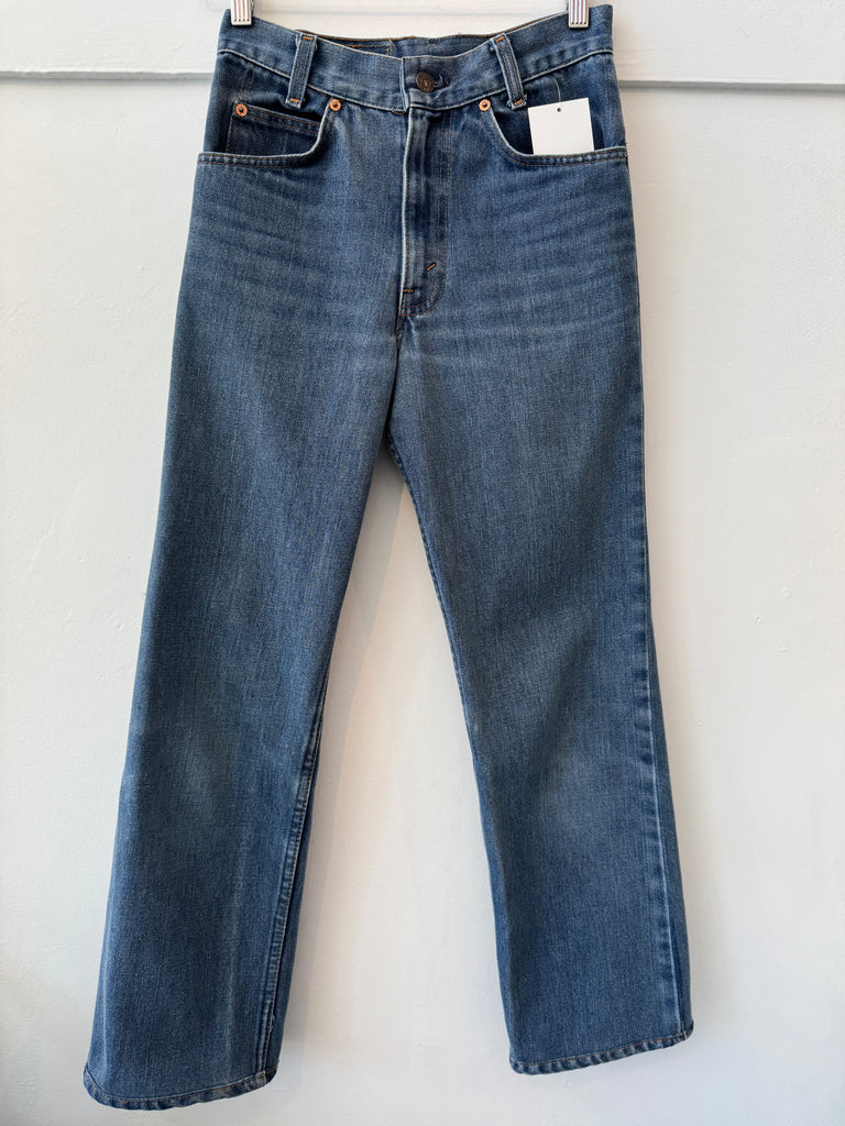 Orange Tab denim Levi’s waist “27/28”