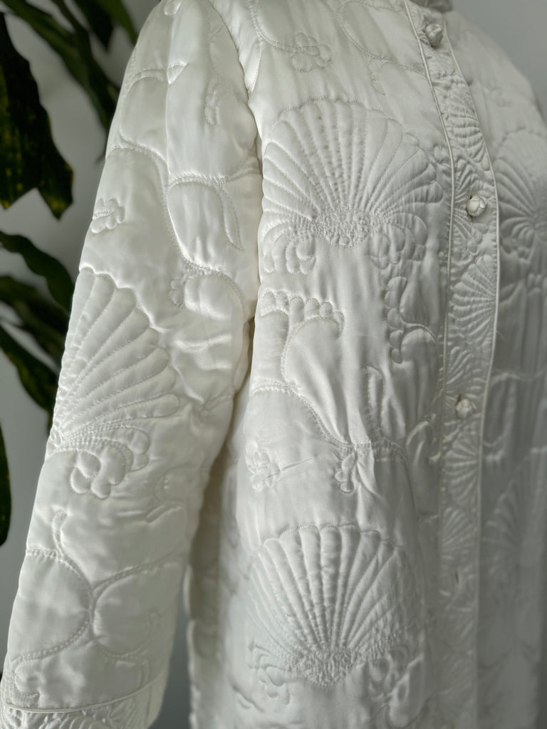 Vintage i magnin quilted outerwear /dress