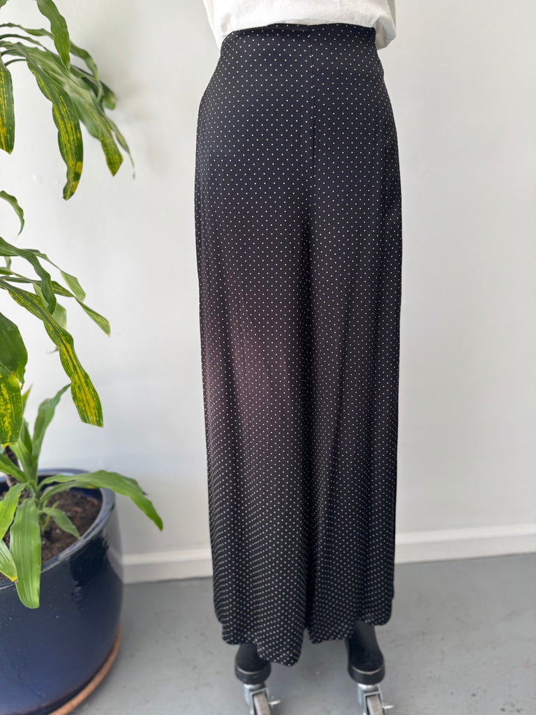 GANNI polka dot pants high waist “28”