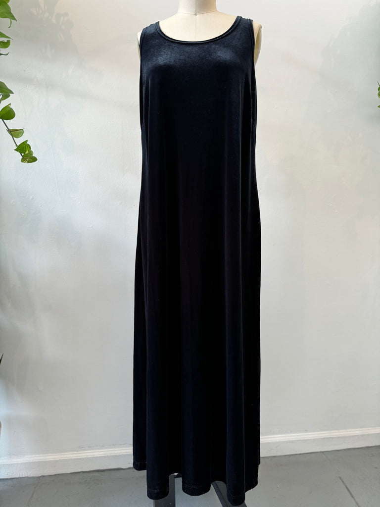 Vintage long velvet dress