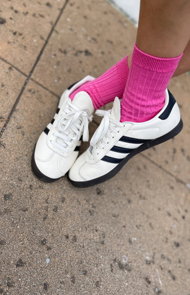 Le Bon Shoppe | her socks | bright pink