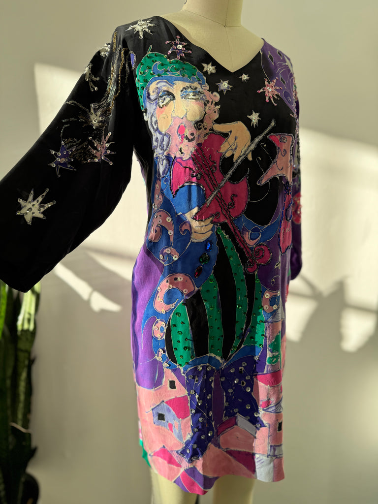 Vintage handmade Wearable Art Dress