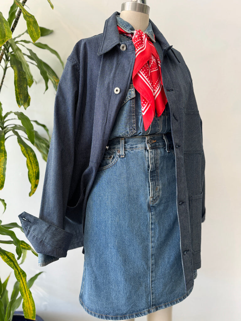 DECO DENIM CHORE COAT